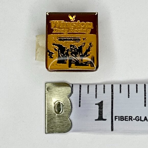 Vintage 1988 Winston Drag Racing Hat/Jacket/Lapel Pin - Picture 8 of 10